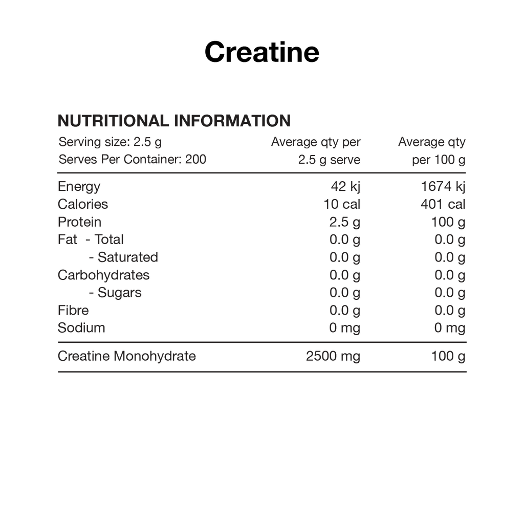 Switch Nutrition Creatine Monohydrate 100 serve