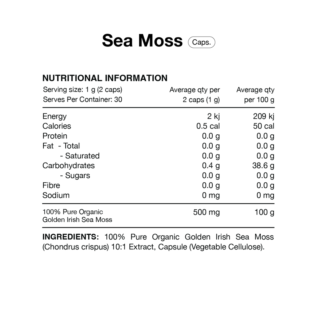 Switch Nutrition Sea Moss