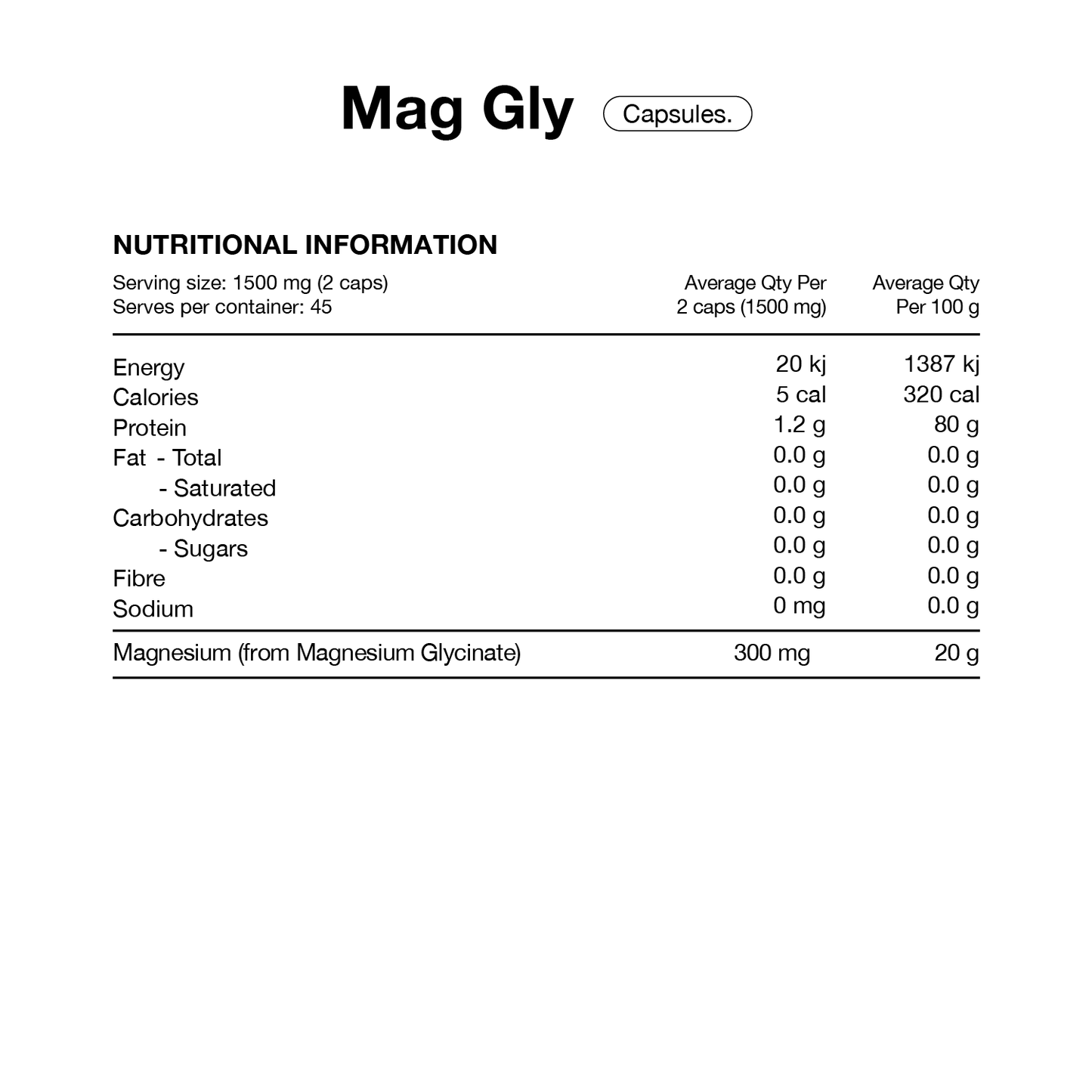 Switch Magnesium Glycinate