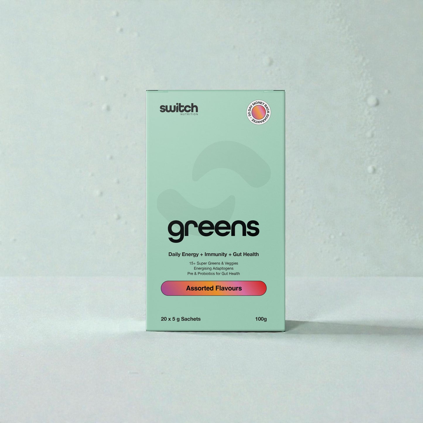 SWITCH Greens Sachet Box Assorted Flavours